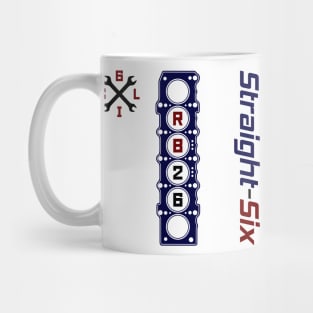 RB26 Straight Six Engine Mug